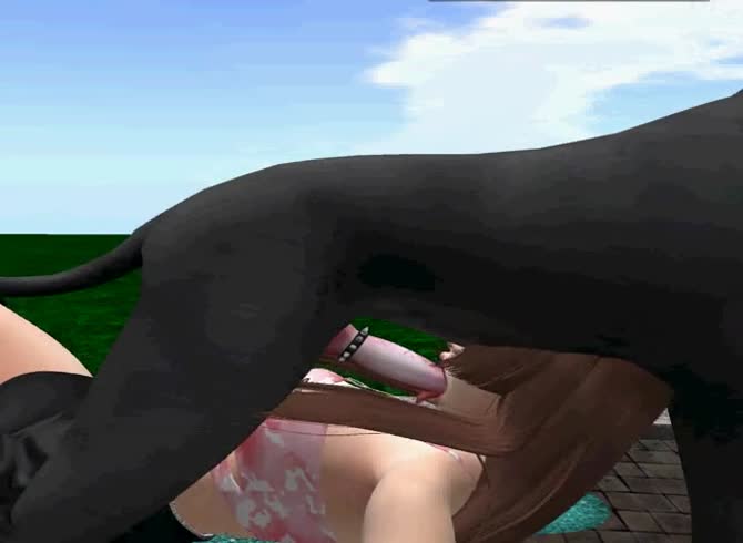 Video :Beastiality outdoor sex with black dog and sexy woman